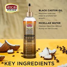 Load image into Gallery viewer, African Pride Black Castor Miracle Braid &amp; Scalp Cleansing Rinse
