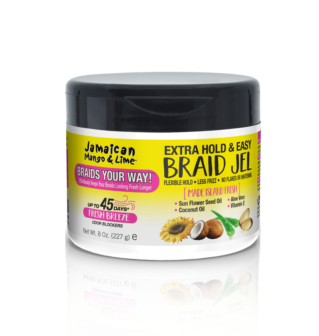 Jamaican Mango & Lime Extra Hold & Easy Braid Jel