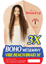 Load image into Gallery viewer, Outre Boho Wet &amp; Wavy Vibe Beach Braid 30&quot; 3X
