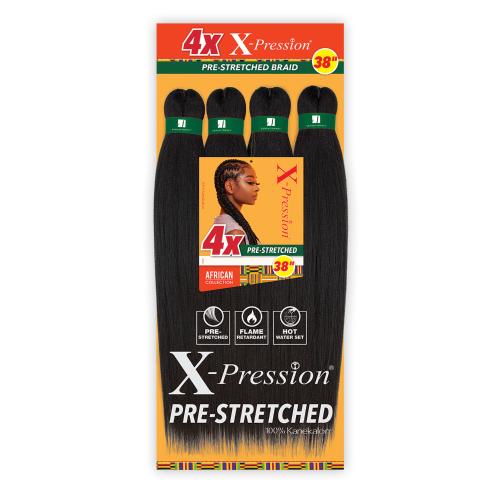 Sensationnel Braids XPRESSION 4X Pre-Stretched Braid 38